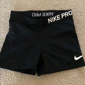 Black Nike Pro Spandex